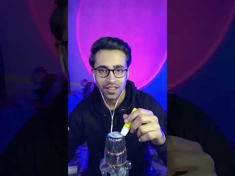 🔴 ASMR Live Stream Glue on Mic 