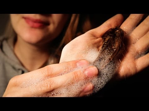 ASMR Scalp Massage & Sudsy Foamy Hair Wash