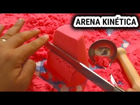 ASMR en español - JUGANDO CON ARENA KINÉTICA