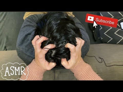 ASMR⚡️Relaxing head massage! (LOFI)