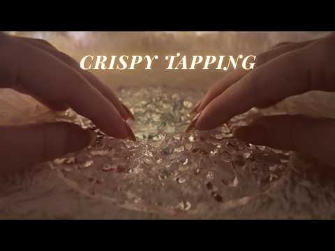 ASMR Crispy Tapping🍃 Assorted Tingly Sounds✨(with BGM)