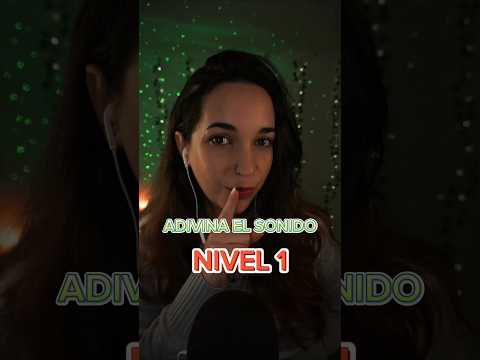 Adivina el sonido nivel 1 #asmr