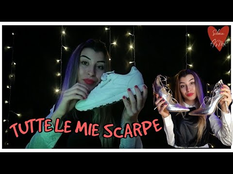 🇮🇹 ASMR ITA• Vi mostro tutte le mie scarpe *rilassante*
