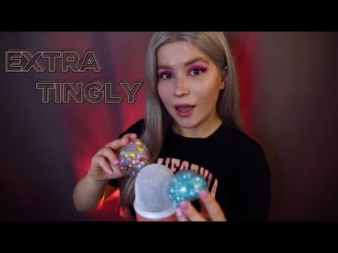 ASMR for those who want some tingles ✨ Blue Yeti echo sounds, triggers, mic rubbing, breathing ❤️