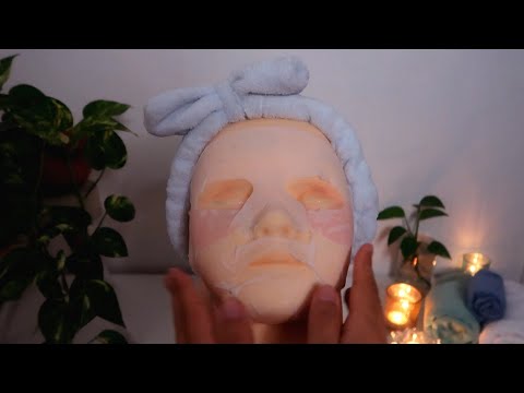 ASMR | LIMPEZA DE PELE EM MANEQUIM | SPA DO SONO