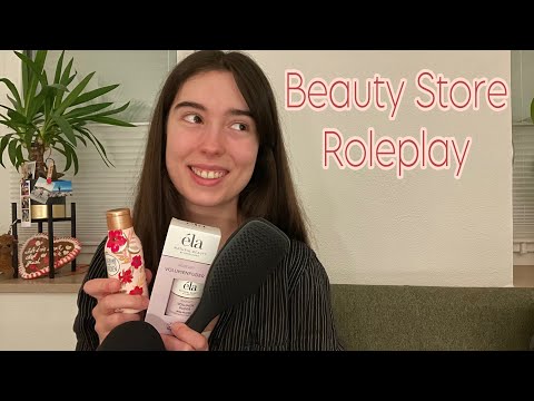 ASMR Beauty Store Roleplay (soft spoken)