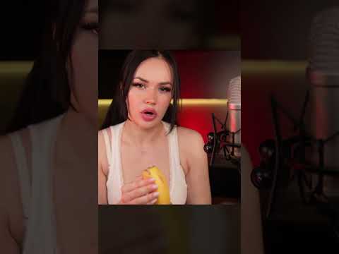 Banana sounds hit different in ASMR