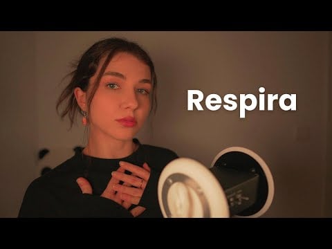 ASMR Respira conmigo 🤍 Todo está bien ahora | Lonixy ASMR