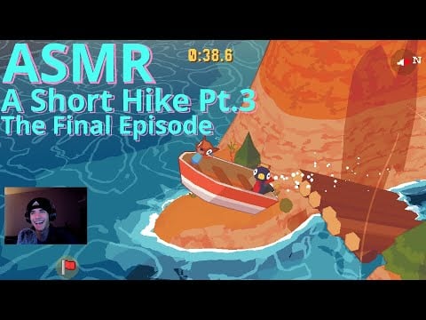 ☁️ ASMR ☁️// "A Short Hike" Pt.3 The Final Episode! // (Chill Whispered Gameplay)