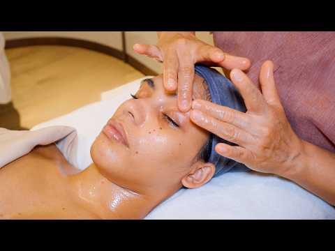 ASMR: Relaxing Thai Face Massage for Glowing Skin
