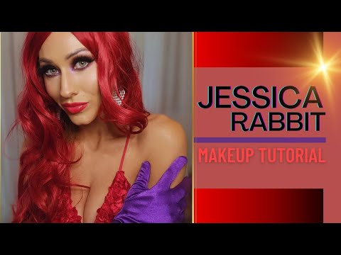 ASMR | Get Ready w/ Me! Jessica Rabbit💄🎙(rain sounds ⛈️)