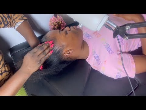 ASMR ✨GENTLE HAIR SCRATCHING, REMEDY FOR INSOMNIA WITH SOFT WHISPER