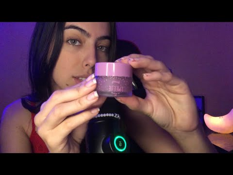 ASMR- FAZENDO SUA SKINCARE RAPIDINHO!