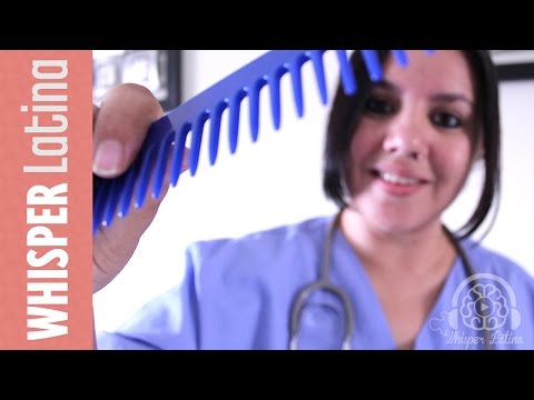 ASMR SCHOOL NURSE ROLE PLAY | Scalp Check Up