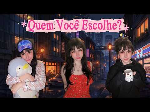 ASMR • Simulador de Encontro (Estilo PC Anos 2010) 💖 Quem Você Escolheria?