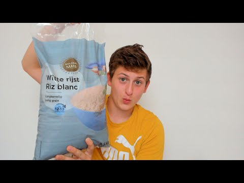 ASMR WITH RICE 🍚 *mixing rice sounds*