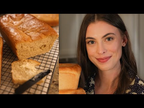 ASMR Baking Classic Southern White Bread