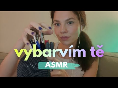 Jemné vybarvování obličeje 🎨 personal attention ASMR CZ