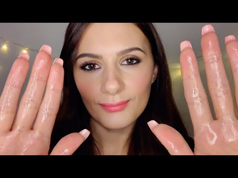 ASMR | Face, Head & Shoulder Massage