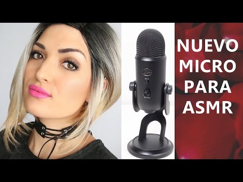 ASMR MICRO NUEVO 🎙 | BLUE YETI BLACKOUT | UNBOXING BROCHAS | SALUDOS