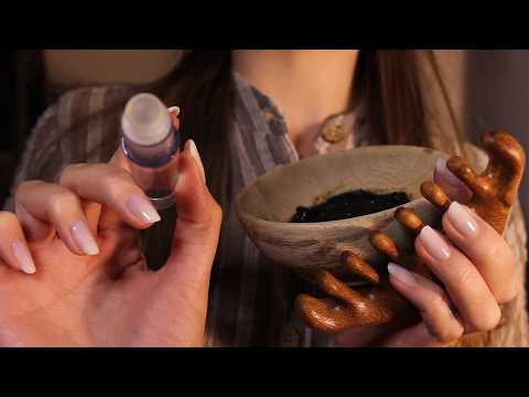 ASMR Relaxing Scalp Treatments | Hair parting, brushing, scalp massage (no talking, layered sounds)