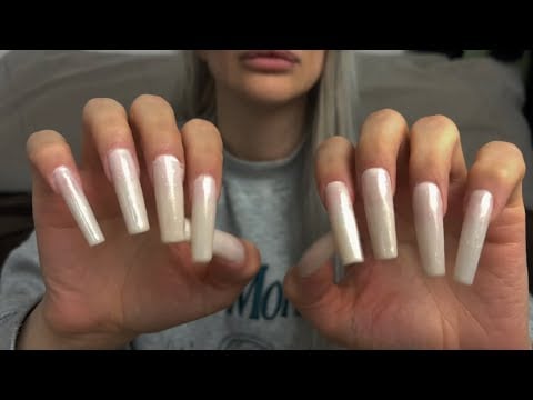 ASMR | Nail Tapping & Scratching Only ✨💅 No Talking!
