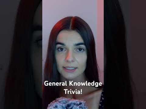 ASMR 5 Random Trivia Questions!