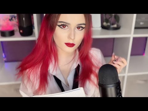 Secretary ASMR Roleplay | Office triggers