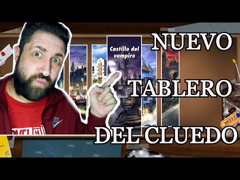 ASMR EN ESPAÑOL - NUEVO TABLERO DEL CLUEDO (CASTILLO DEL VAMPIRO)