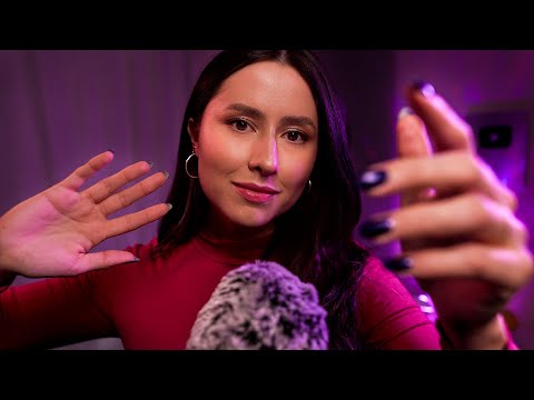 ASMR My favorite triggers for sleep pt 2 💖💤 Spiral hand movements, hair play, spray, hand sounds