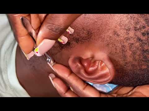 ASMR EAR CLEANING VERY SATISFYING! IT’S SLEEP TIME 💤