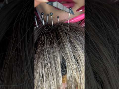 asmr wig on mic #asmr #satisfying #asmrtriggers #shorts #satisfying #relax