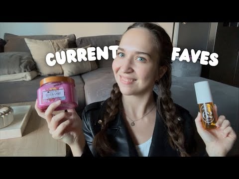 ASMR Current Favorites 🫶🏼 (Leather Sounds, Tapping, Scratching, Whispering, Show and Tell)