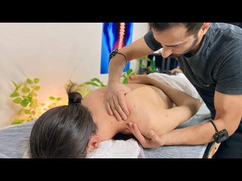 Asmr | Back Massage (best asmr massage)
