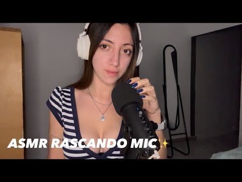 ASMR rascando el micrófono✨ |asmr argentina