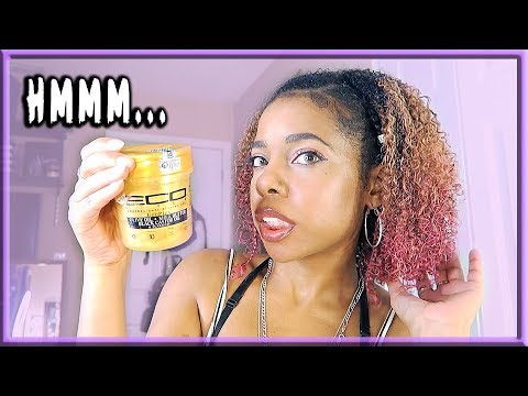 I TRIED THE NEW  ECO STYLE GOLD GEL! // Wash and Go Type 3/4 Hair