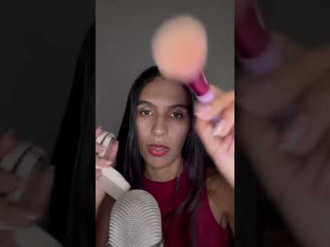 Asmr makeup spitpainting 💦 #asmr #asmrspitpainting #asmrmakeup