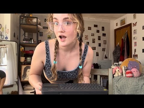 trying to start my own business (work with me ASMR while i type and struggle to send emails…)
