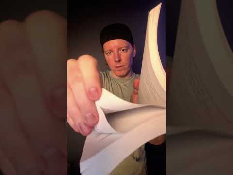 ASMR Book Massage #asmr