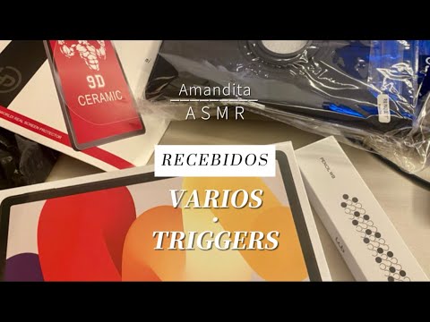 ASMR- Recebidos - Vários Triggers 