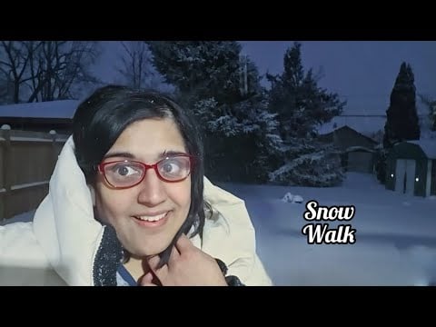 ASMR ❄️ SNOW ❄️ Walk CRUNCHY Snow ASMR Snow Walk a crunchy walking on snow.  (2026)