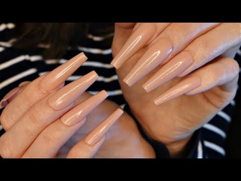 ASMR Nail on Nail Tapping | with Tapping & Scratching Assortment | Long Nails | No Talking