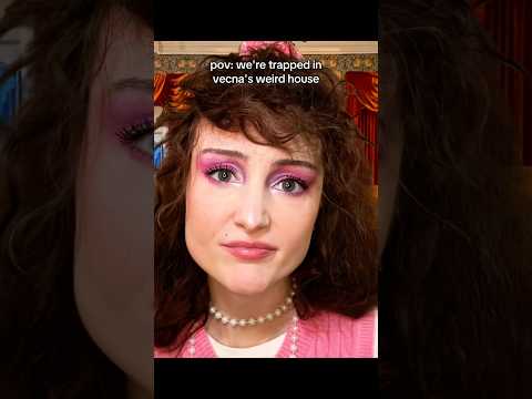 pov: we're trapped in vecna's weird house #asmr #strangerthings