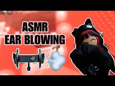 Roblox ASMR ☆ MIC BLOWING & rubbing for instant relaxation & sleep 😚