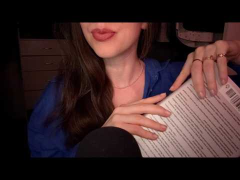 ASMR Whisper Ramble on Creativity and Magic, with Books ~ ✨✨✨