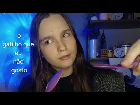 ASMR COLHER NO MICROFONE o gatilho que eu não gosto
