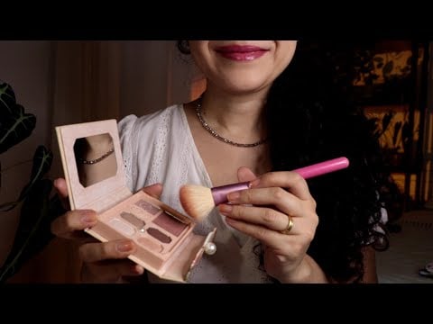 ASMR POV: Você é uma atriz famosa e eu te maquio pra gravação de um filme 🎥 👩🏻‍🦰✨️