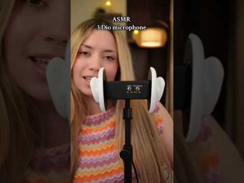 My First ASMR Video With my new 3 Dio microphone🎙️#asmrmouthsounds #youtubeshorts  #asmr #ytshorts
