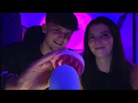 My boyfriend tries ASMR COMPILATION **He’s really good!!** 