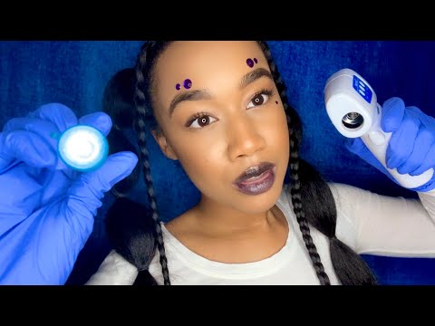 ASMR Alien FULL BODY Exam Detail Medical Roleplay 👽🛸 ASMR Alien Role-play